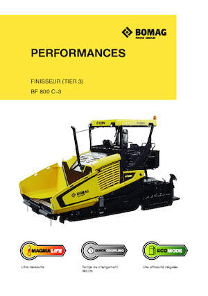 ट्रैक्ड एस्फाल्ट पेवर Bomag BF 800 C 3 S 600