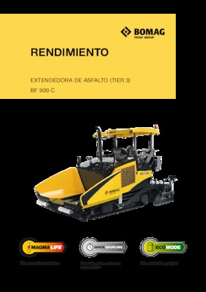 ट्रैक्ड एस्फाल्ट पेवर Bomag BF 900 C S 600