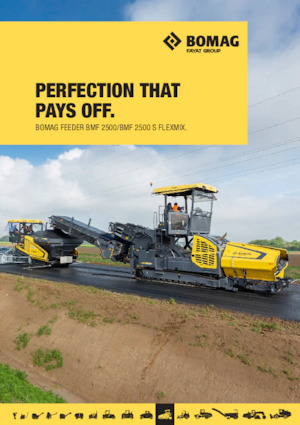 ट्रैक्ड एस्फाल्ट पेवर Bomag BMF 2500 M
