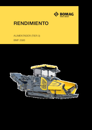 ट्रैक्ड एस्फाल्ट पेवर Bomag BMF 2500 S