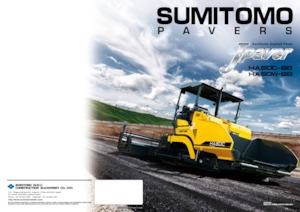 ट्रैक्ड एस्फाल्ट पेवर Sumitomo HA 60 C-8 CE