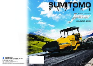 ट्रैक्ड एस्फाल्ट पेवर Sumitomo HA90C-2(B)