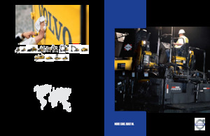ट्रैक्ड एस्फाल्ट पेवर Volvo OMNI 318 SCREED