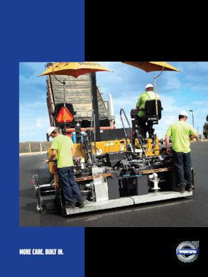 ट्रैक्ड एस्फाल्ट पेवर Volvo OMNI SCREED IIIE