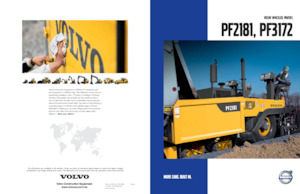 ट्रैक्ड एस्फाल्ट पेवर Volvo PF2181