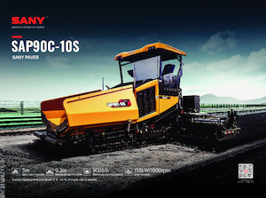 ट्रैक्ड एस्फाल्ट पेवर Sany SAP90C-10S
