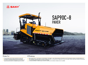 ट्रैक्ड एस्फाल्ट पेवर Sany SAP90C-8 