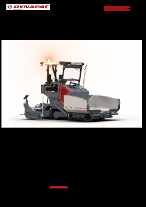 ट्रैक्ड एस्फाल्ट पेवर Dynapac SD1800C