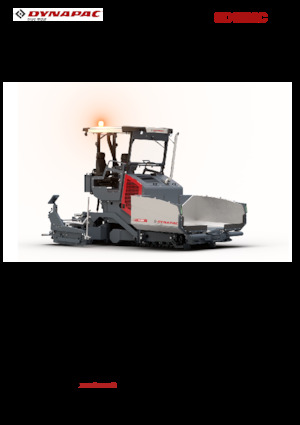ट्रैक्ड एस्फाल्ट पेवर Dynapac SD1800C