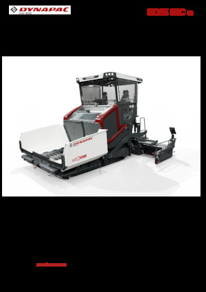 ट्रैक्ड एस्फाल्ट पेवर Dynapac SD25 80C e