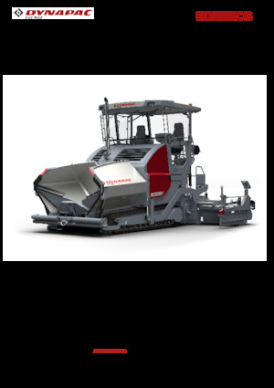 ट्रैक्ड एस्फाल्ट पेवर Dynapac SD2550CS