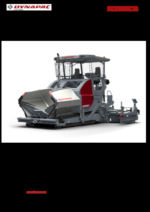 ट्रैक्ड एस्फाल्ट पेवर Dynapac SD2550CS