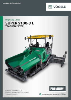 ट्रैक्ड एस्फाल्ट पेवर Vögele SUPER 2100-3 L