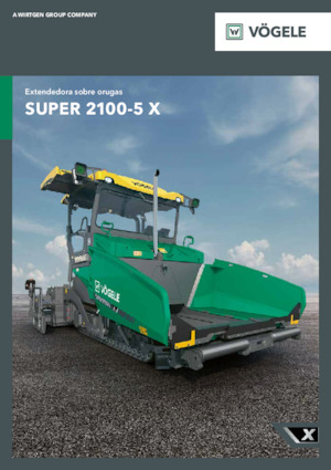 ट्रैक्ड एस्फाल्ट पेवर Vögele SUPER 2100-5 X
