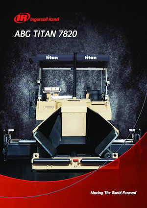 ट्रैक्ड एस्फाल्ट पेवर IR-ABG Titan 2820