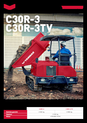 ट्रैक्ड डंपर Yanmar C30R-3 