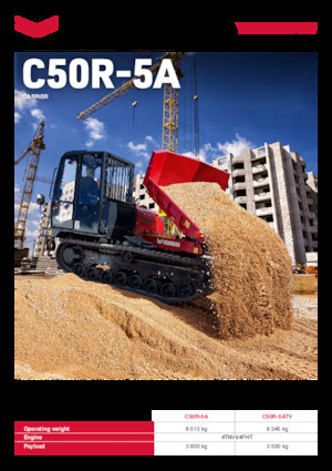 ट्रैक्ड डंपर Yanmar C50R-5A  