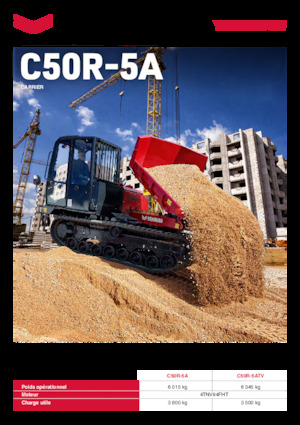 ट्रैक्ड डंपर Yanmar C50R-5A  