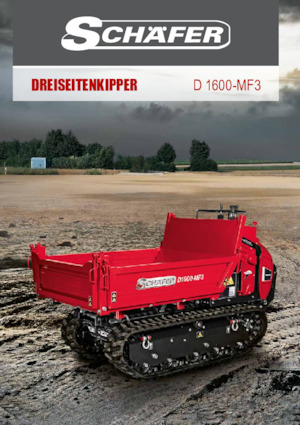 ट्रैक्ड डंपर SCHÄFER D 1600-MF3