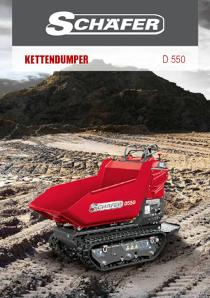 ट्रैक्ड डंपर SCHÄFER D 550
