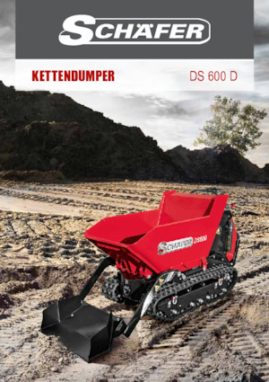 ट्रैक्ड डंपर SCHÄFER DS 600 D