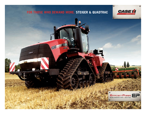 ट्रैक ट्रैक्टर Case IH Quadtrac 450 EP