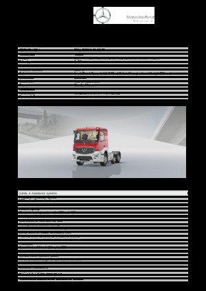 ट्रक ट्रैक्टर - ट्रैक्टर यूनिट Mercedes-Benz Actros 1824 LS 4x2
