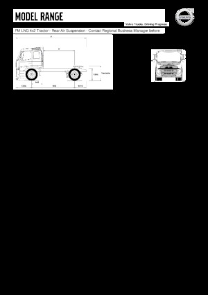 ट्रक ट्रैक्टर - ट्रैक्टर यूनिट Volvo Trucks FM13.420 6x2 Tractor Low Lite Pusher