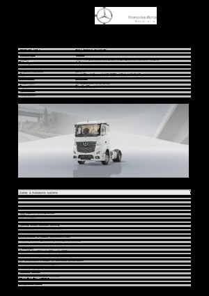 ट्रक ट्रैक्टर - ट्रैक्टर यूनिट Mercedes-Benz Actros 1843 LS 4x2