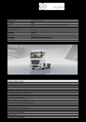 ट्रक ट्रैक्टर - ट्रैक्टर यूनिट Mercedes-Benz Actros 2442 LS 6x2
