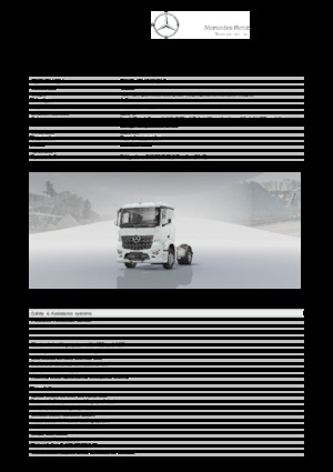 ट्रक ट्रैक्टर - ट्रैक्टर यूनिट Mercedes-Benz Arocs 1830 LS 4x2