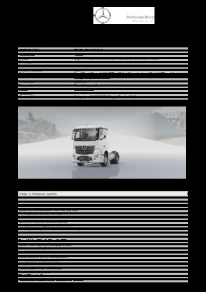 ट्रक ट्रैक्टर - ट्रैक्टर यूनिट Mercedes-Benz Arocs 2048 LS 4x2