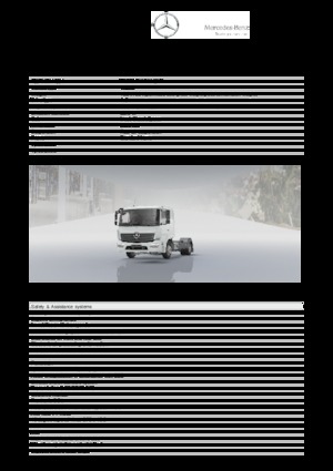 ट्रक ट्रैक्टर - ट्रैक्टर यूनिट Mercedes-Benz Atego 1323 LS 4x2