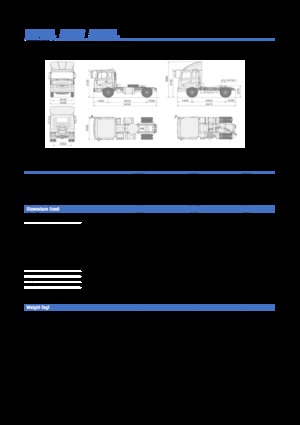 ट्रक ट्रैक्टर - ट्रैक्टर यूनिट Hyundai Commercial Vehicles HD1000 D6CA41
