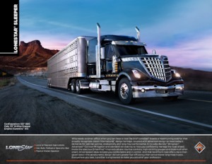 ट्रक ट्रैक्टर - ट्रैक्टर यूनिट International LoneStar 132 Low Roof Sleeper Cummins X15
