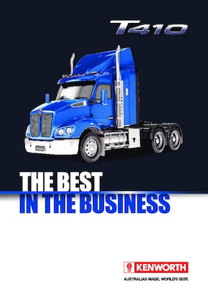 ट्रक ट्रैक्टर - ट्रैक्टर यूनिट Kenworth T410 Day Cab MX13 8x4