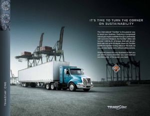 ट्रक ट्रैक्टर - ट्रैक्टर यूनिट International TRANSTAR 107 Day Cab Cummins Westport ISL G 6x4