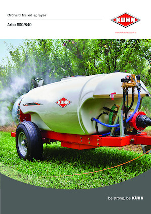 ट्रेल्ड फील्ड स्प्रेयर Kuhn Arbo 2000