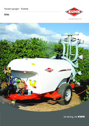 ट्रेल्ड फील्ड स्प्रेयर Kuhn Arbo 2000 Maozinha