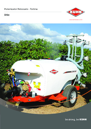 ट्रेल्ड फील्ड स्प्रेयर Kuhn Arbo 2000 Maozinha