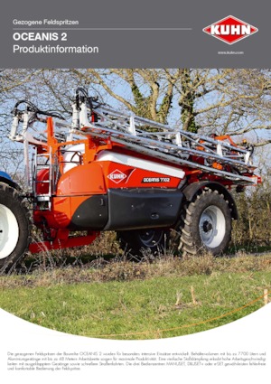 ट्रेल्ड फील्ड स्प्रेयर Kuhn Oceanis 2-5600