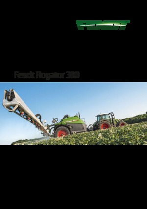 ट्रेल्ड फील्ड स्प्रेयर Fendt Rogator 366