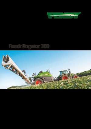 ट्रेल्ड फील्ड स्प्रेयर Fendt Rogator 366