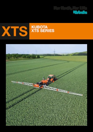 ट्रेल्ड फील्ड स्प्रेयर Kubota XTS3-3.200l iXflow-E