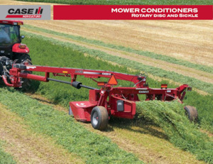 कंडीशनर के साथ ट्रेल्ड मोवर डिस्क Case IH DC92