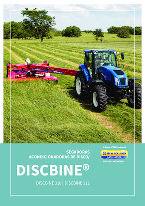 कंडीशनर के साथ ट्रेल्ड मोवर डिस्क New Holland Discbine 312 PLUS