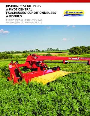 कंडीशनर के साथ ट्रेल्ड मोवर डिस्क New Holland Discbine 312 PLUS