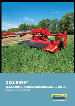 कंडीशनर के साथ ट्रेल्ड मोवर डिस्क New Holland Discbine 313 PLUS