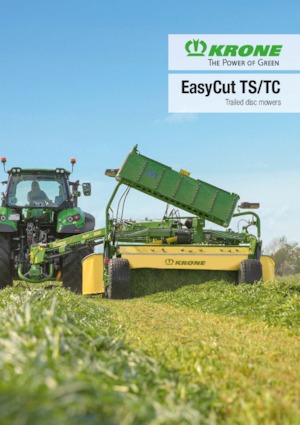कंडीशनर के साथ ट्रेल्ड मोवर डिस्क Krone EasyCut TS 360 CV