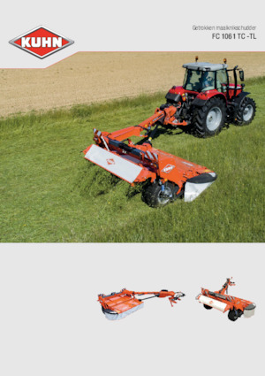 कंडीशनर के साथ ट्रेल्ड मोवर डिस्क Kuhn FC 3161 TCD